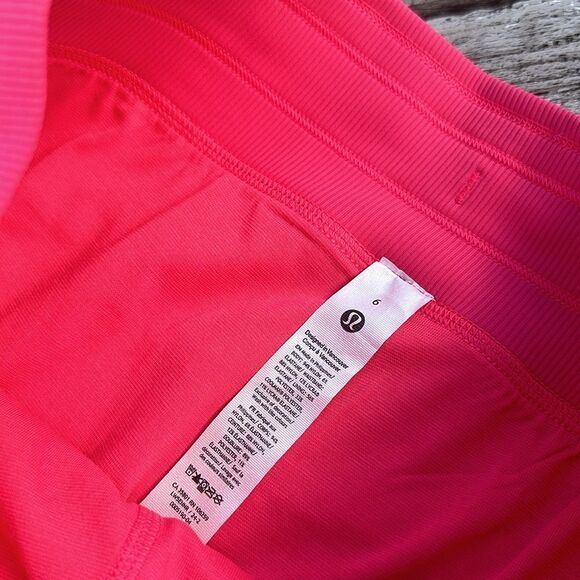 Lululemon Dance Studio Mid-Rise Pant Full Length Lined size‎ 6 glaze pink NWT - Picture 5 of 7